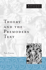 cover of Theory And The Premodern Text