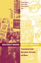 cover of Restructuring World Politics: Transnational Social Movements, Networks, And Norms