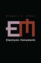 cover of Electronic Monuments
