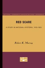 cover of Red Scare: A Study in National Hysteria, 1919-1920