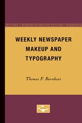 cover of Weekly Newspaper Makeup and Typography
