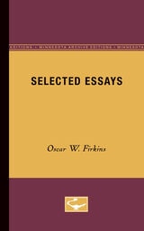 cover of Selected Essays