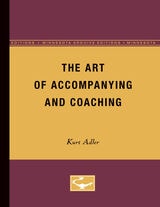 cover of The Art of Accompanying and Coaching