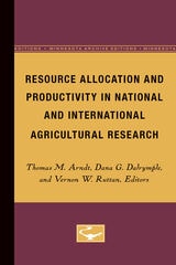 cover of Resource Allocation and Productivity in National and International Agricultural Research