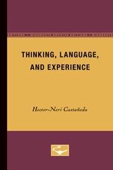 cover of Thinking, Language, and Experience