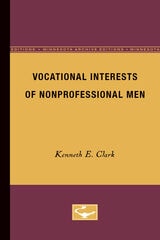 cover of Vocational Interests of NonProfessional Men
