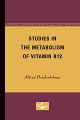 cover of Studies in the Metabolism of Vitamin B12
