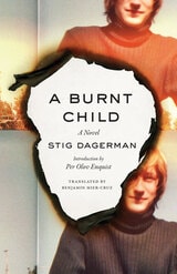 cover of A Burnt Child: A Novel