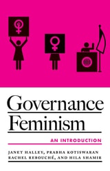 cover of Governance Feminism: An Introduction