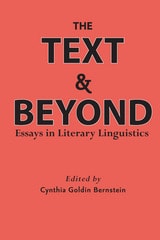 cover of The Text and Beyond: Essays in Literary Linguistics