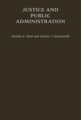 cover of Justice and Public Administration