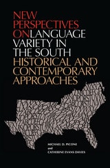 cover of New Perspectives on Language Variety in the South: Historical and Contemporary Approaches