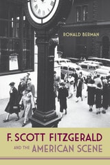 cover of F. Scott Fitzgerald and the American Scene