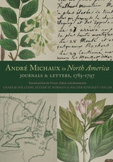 cover of André Michaux in North America: Journals and Letters, 1785–1797