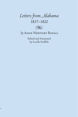 cover of Letters from Alabama, 1817–1822