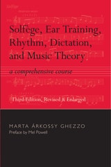 cover of Solfege, Ear Training, Rhythm, Dictation, and Music Theory: A Comprehensive Course