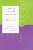 cover of A Concise Elementary Grammar of the Sanskrit Language