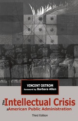 cover of The Intellectual Crisis in American Public Administration