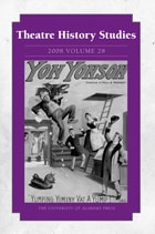 cover of Theatre History Studies 2008, Vol. 28