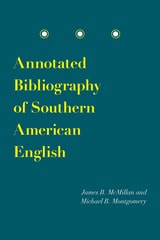 cover of Annotated Bibliography of Southern American English
