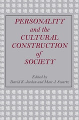 cover of Personality and the Cultural Construction of Society