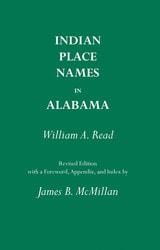 cover of Indian Place Names in Alabama