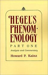 cover of Hegel's Phenomenology, Part 1: Analysis and Commentary
