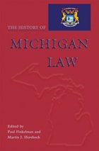 cover of The History of Michigan Law
