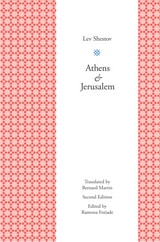 cover of Athens and Jerusalem
