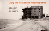 cover of Living with the Alabama/Mississippi Shore