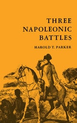 cover of Three Napoleonic Battles