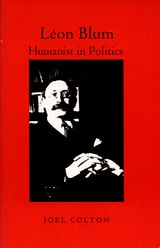 cover of Léon Blum: Humanist in Politics