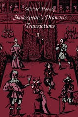 cover of Shakespeare's Dramatic Transactions