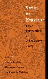 cover of Satire or Evasion?: Black Perspectives on Huckleberry Finn