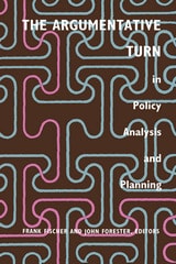 cover of The Argumentative Turn in Policy Analysis and Planning
