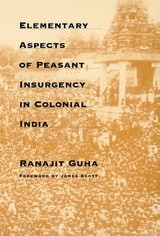 cover of Elementary Aspects of Peasant Insurgency in Colonial India