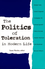 cover of The Politics of Toleration in Modern Life