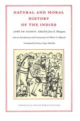 cover of Natural and Moral History of the Indies