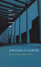 cover of Antinomies of Modernity: Essays on Race, Orient, Nation