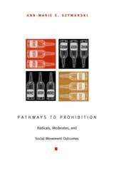 cover of Pathways to Prohibition: Radicals, Moderates, and Social Movement Outcomes