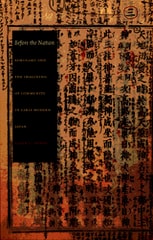 cover of Before the Nation: Kokugaku and the Imagining of Community in Early Modern Japan