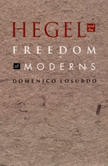 cover of Hegel and the Freedom of Moderns
