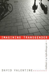 cover of Imagining Transgender: An Ethnography of a Category