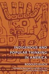 cover of Indigenous and Popular Thinking in América