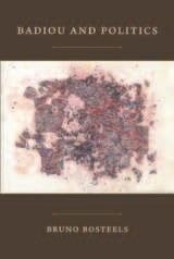 cover of Badiou and Politics