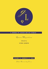 cover of Queer/Migration, Volume 14