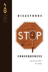 cover of Disastrous Consequences, Volume 106