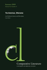 cover of The Americas, Otherwise, Volume 61