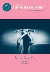 cover of Rethinking Sex, Volume 17