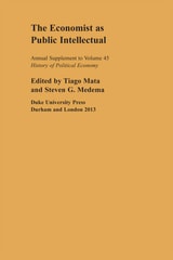 cover of The Economist as Public Intellectual, Volume 45